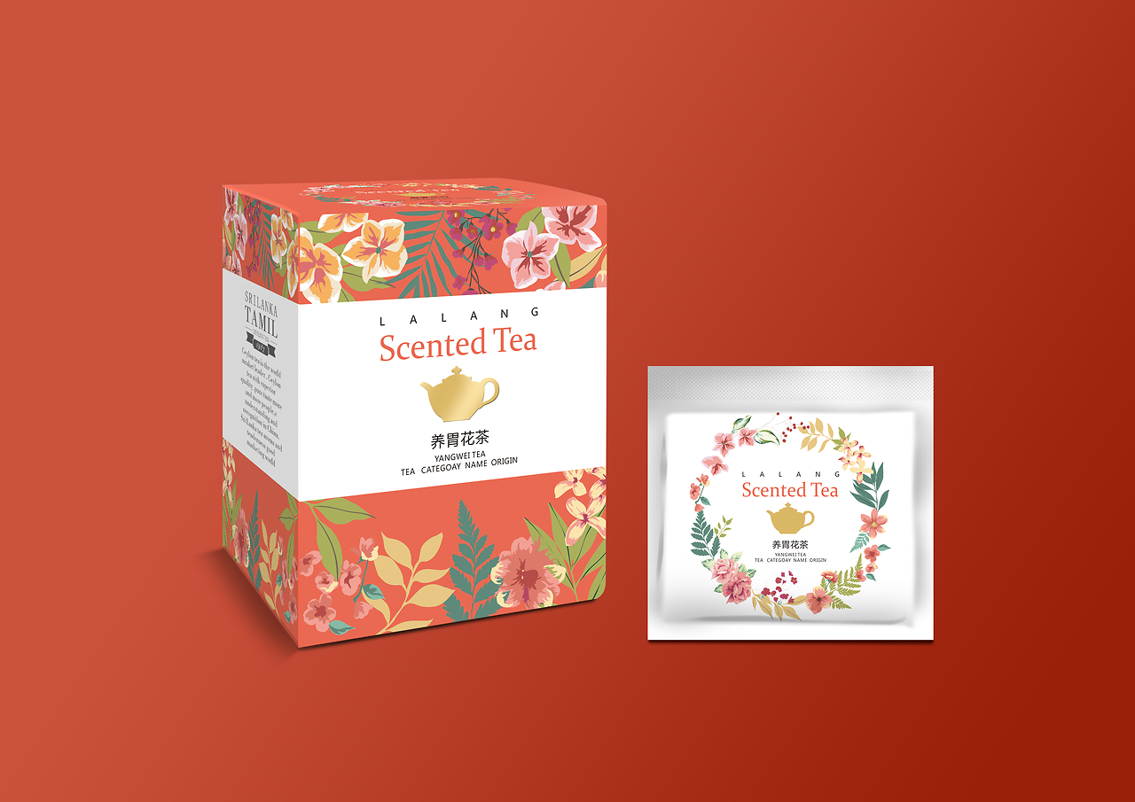 厦门包装设计蜂畅品牌啦朗包装花茶包装设计
